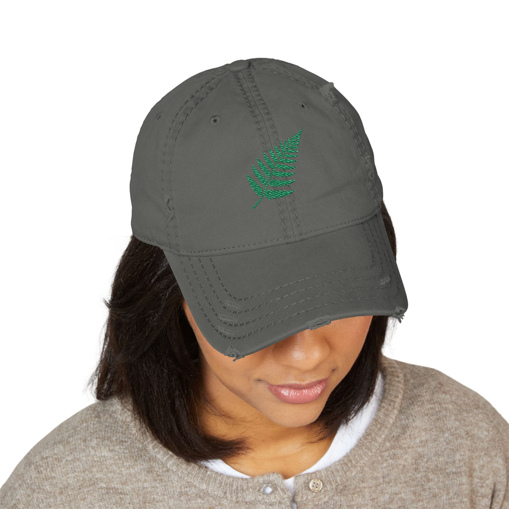 Phernz Embroidery Distressed Trucker Cap
