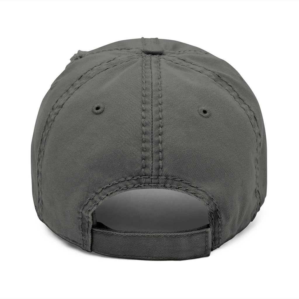 Phernz Crew Embroiery Distressed Trucker Cap